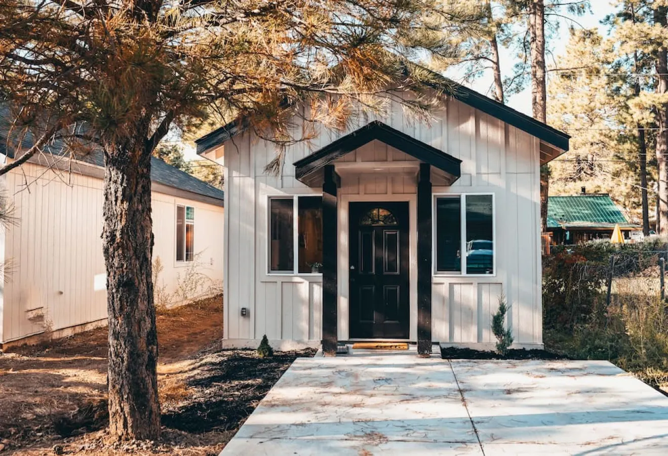 The entrance at this beautiful listing.