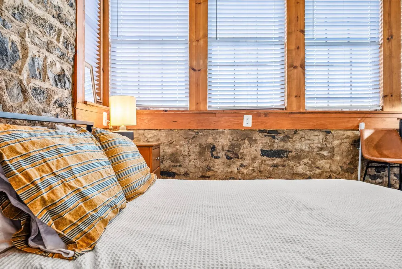 Cozy bedroom.