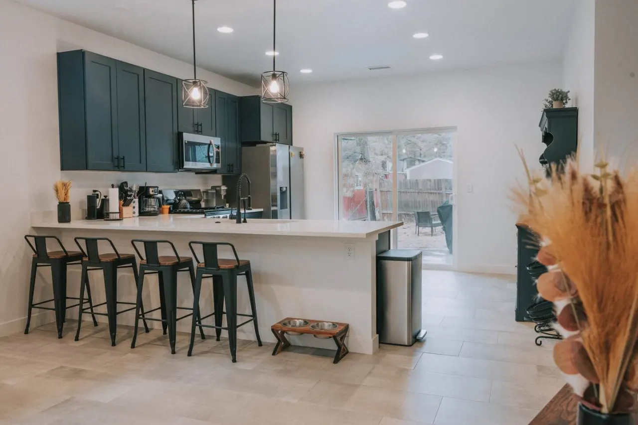 Our fully-functioning kitchen which will cater to you every needs.